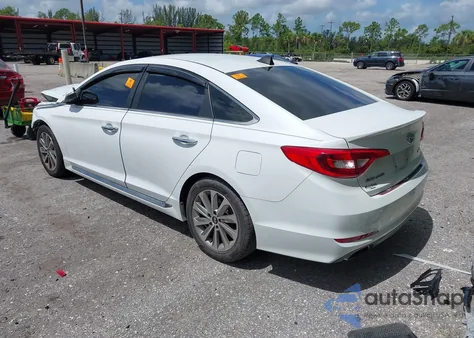 2016 Hyundai Sonata Sport z USA, uszkodzony, nr VIN 5NPE34AF2GH345518